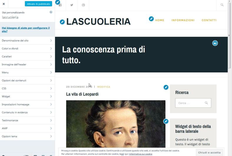 2018-12-29 17_31_29-Personalizza ‹ lascuoleria — WordPress